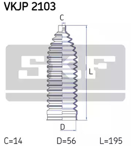 Фото VKJP2103 Комплект пыльника SKF {forloop.counter}}